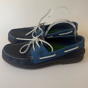 Authentic Original SPERRY Gold Cup Leather Boat Shoes Custom Size 10.5